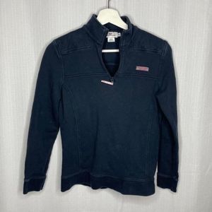 Vineyard Vines Blue 1/4 Zip Pullover‎ Top